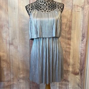 Fun flirt party dress - silver